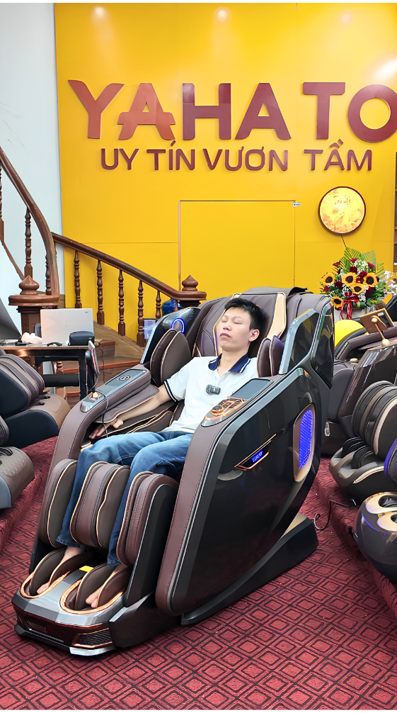 Yahato A99 – Ghế Massage Cao Cấp Với Công Nghệ Đo Sức Khỏe Mới