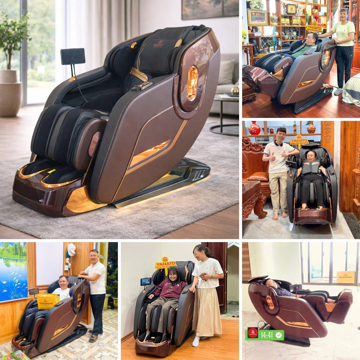 Tổng Hợp Những Mẫu Ghế Massage Bán Chạy Nhất 2025 – 2026 Tại YAHATO