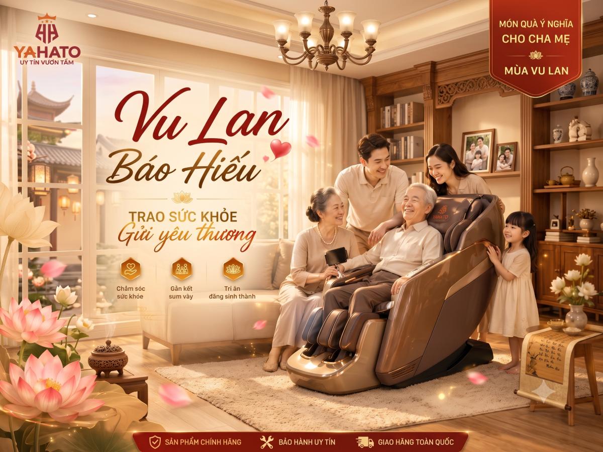 Vu Lan – Khi yêu thương không thể nói thành lời, hãy để YAHATO gửi yêu thương về nhà