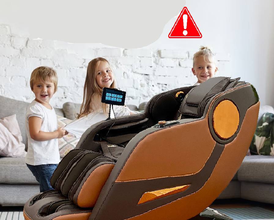 Tránh Để Trẻ Em Sử Dụng Hoặc Đùa Giỡn Trên Ghế