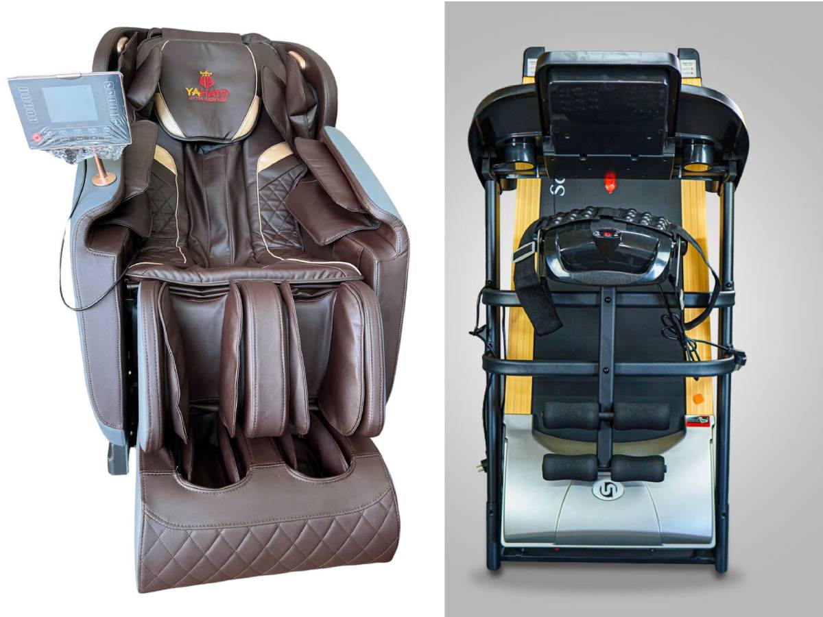 Ghế Massage và máy chạy bộ