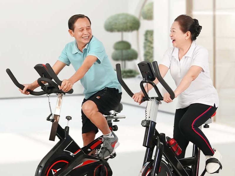 Lợi ích của việc đạp xe tại chỗ trong nhà