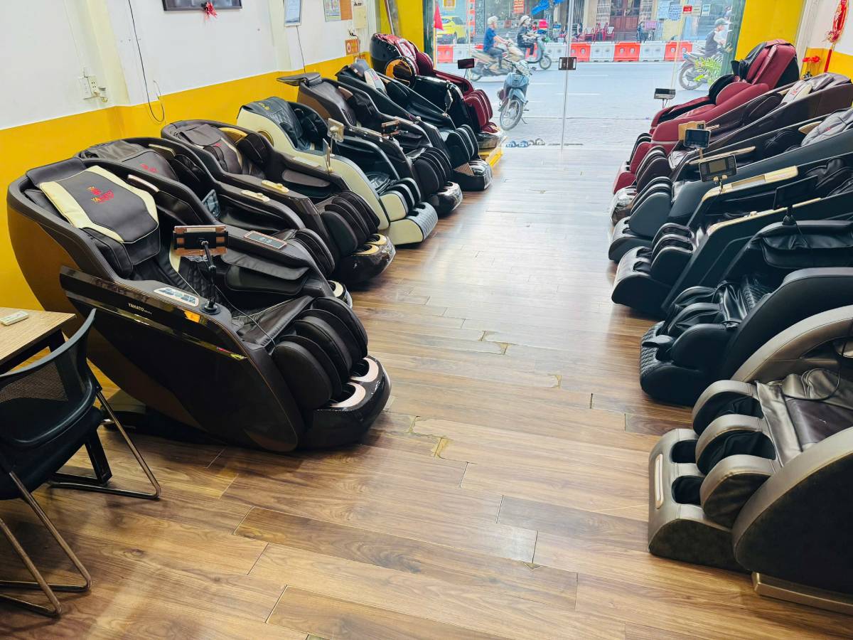 Mùng 1 đầu tháng – Khởi đầu thư giãn cùng ghế massage cao cấp