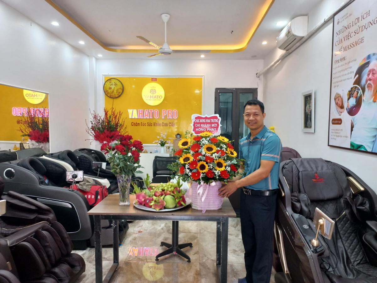 Vì sao ai nằm thử mẫu ghế massage này cũng khen? Trải nghiệm thực tế tại YAHATO Hải Phòng