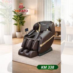 Ghế Massage KM338 – Massage Bi Lăn Toàn Thân Êm Ái, Nhỏ Gọn, Dễ Dùng