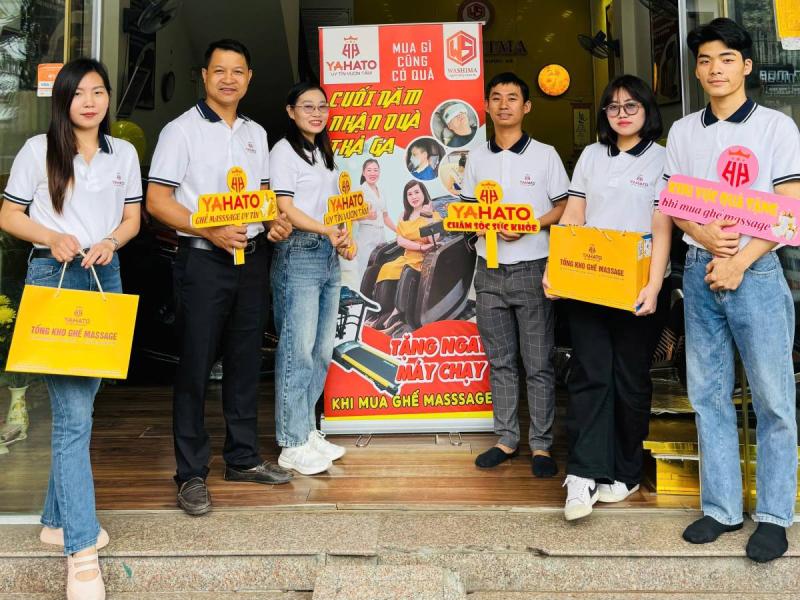   
          Tết cuối năm, nhận qua thả ga cùng Yahato - Tổng kho ghế massage hàng đầu tại Hải Phòng