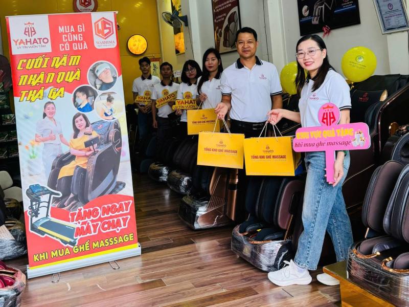   
          Lì Xì Sức Khỏe Đầu Năm Cùng Yahato - Tổng Kho Ghế Massage Hàng Đầu Tại Hải Phòng