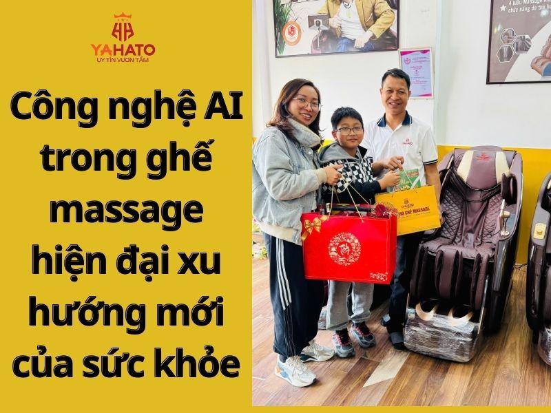Công nghệ AI trong ghế massage hiện đại xu hướng mới của sức khỏe
Công nghệ AI trong ghế massage hiện đại xu hướng mới của sức khỏe