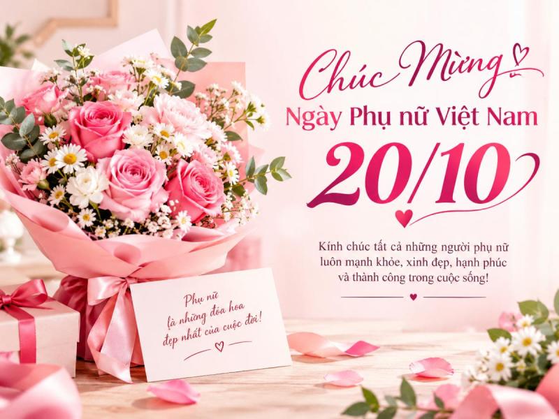   
          Chúc Mừng Ngày Phụ Nữ Việt Nam 20/10 – Gửi Trọn Yêu Thương Đến...