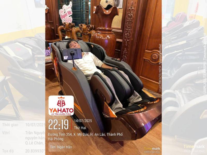   
          Cải thiện giấc ngủ ngon cùng Ghế Massage Yahato