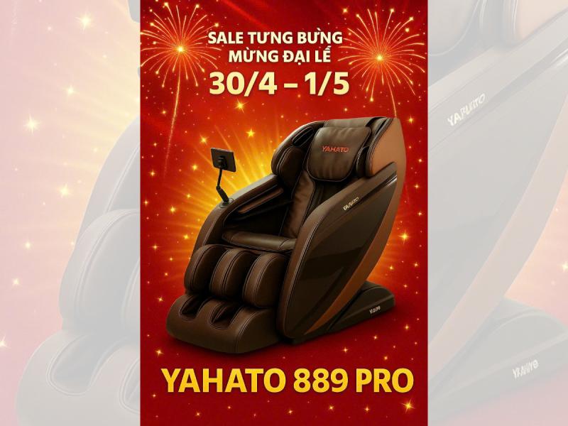   
          Ghế Massage YAHATO – Vì Sức Khỏe Gia Đình Việt, Mỗi Ngày Một Hoàn Hảo Hơn