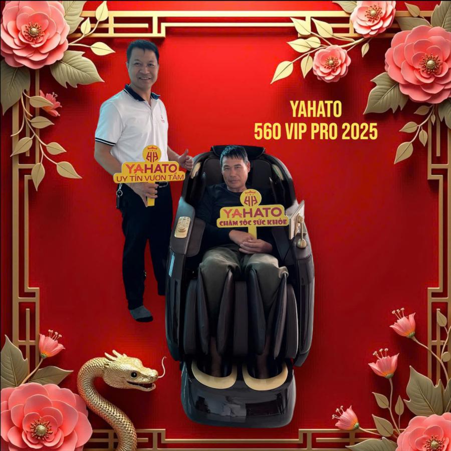 Ghế Massage YAHATO 560 VIP PRO ( Bản Cao Cấp)