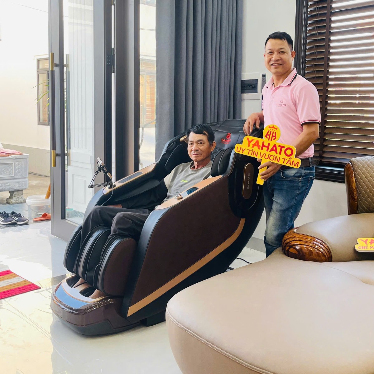 GHẾ MASSAGE YAHATO TA379