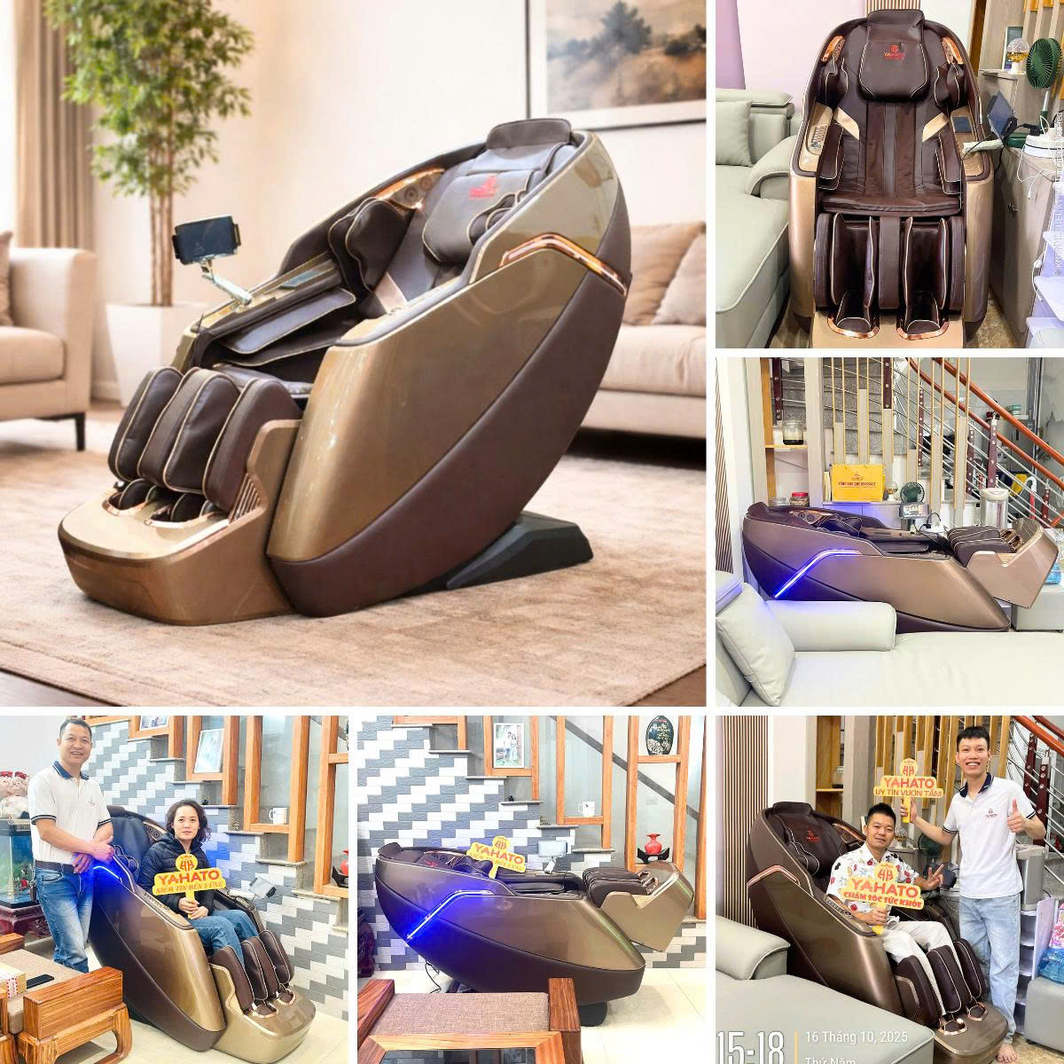 Tổng Hợp Những Mẫu Ghế Massage Bán Chạy Nhất 2025 – 2026 Tại YAHATO